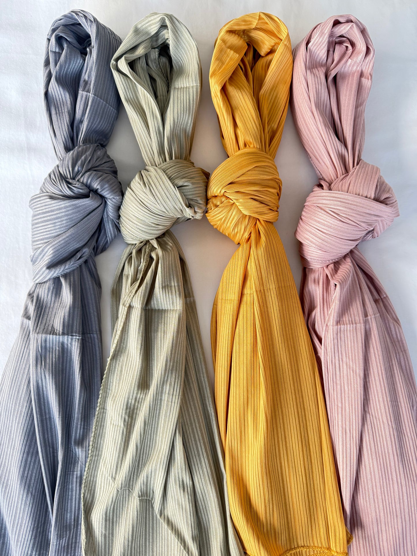 Soft Ribbed Scarf