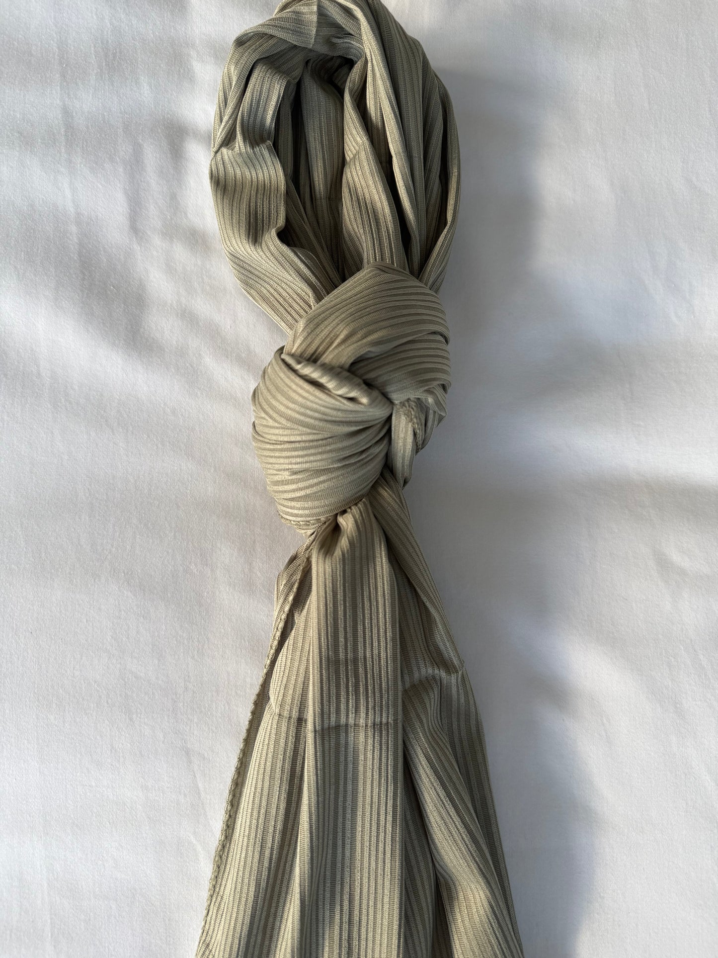 Soft Ribbed Scarf