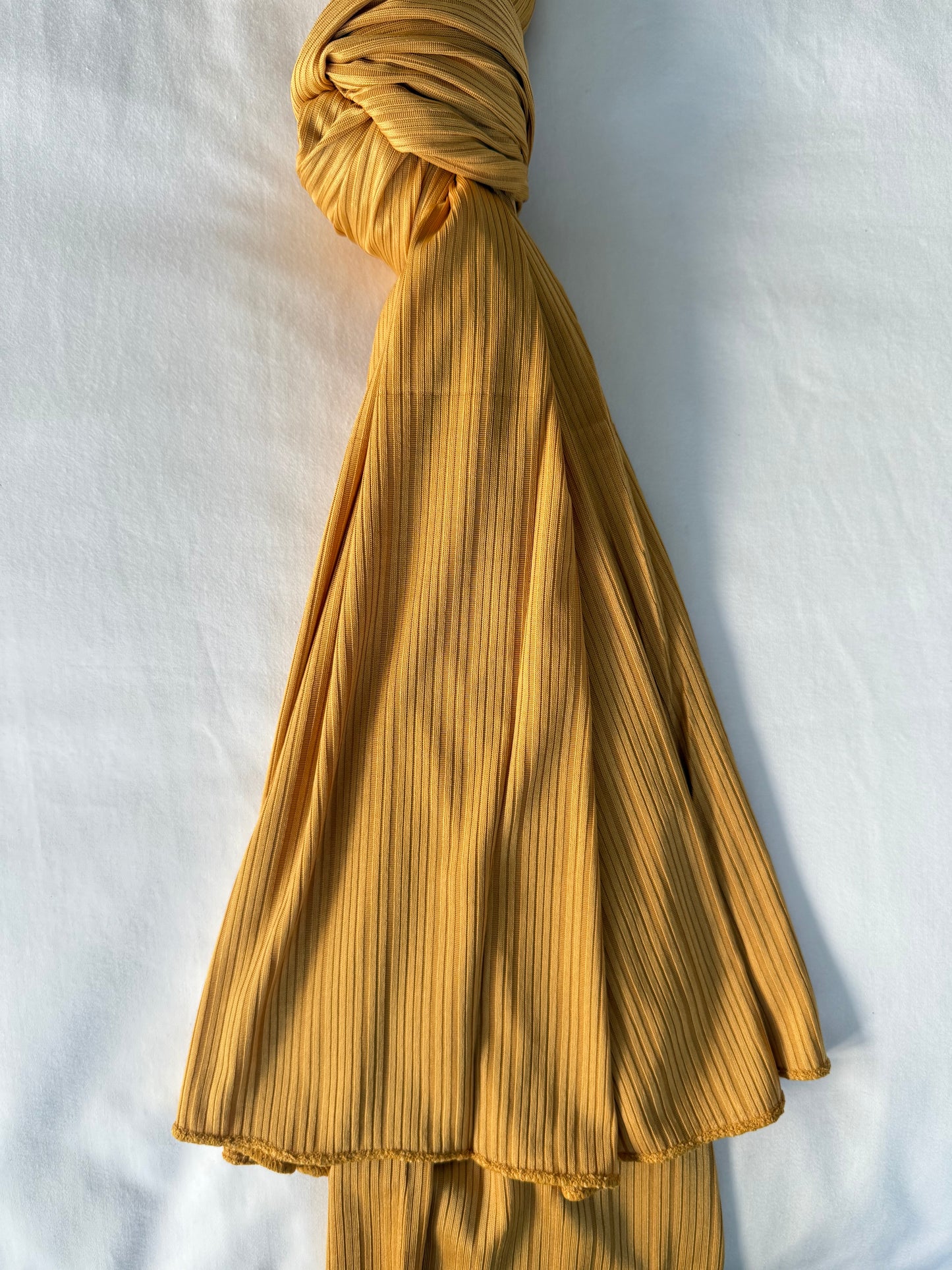 Soft Ribbed Scarf