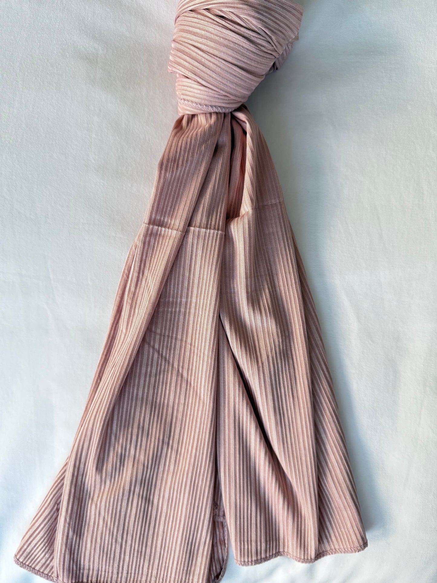 Soft Ribbed Scarf