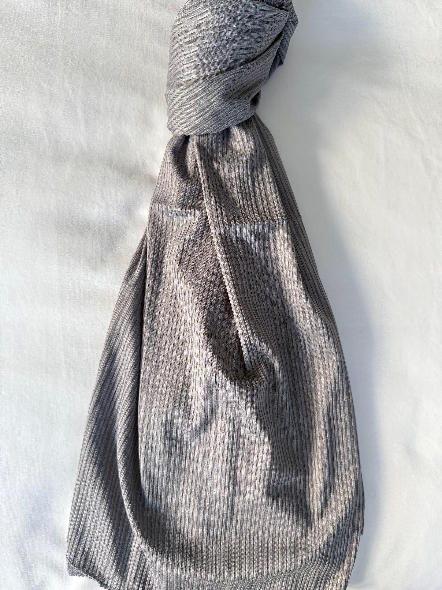 Soft Ribbed Scarf